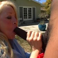 horny white milf loves big black dick