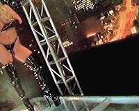Hot stripteaser plays with whacking dicks