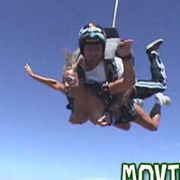 These MILFS are out of their minds skydiving naked