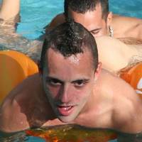 check out these hot gay papi parties starring sabastian watch him give heiny licks in the pool