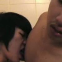 Shunichi and Hoshi fuck in the tub