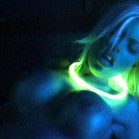 Sexy beverly her her hot pussy fucked and lick in the dark in these hot glow in the dark 3some pics and long movie