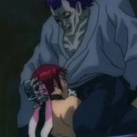 Anime slave girl fed loads of cum trhough huge cock