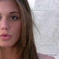 True POV video with 18yo Caprice in toilet