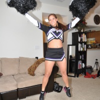 Emily's Cheerleader Tryouts