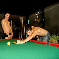 Check out this real pool hall gay sex video