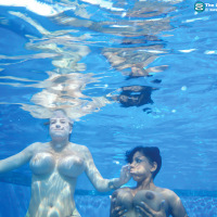 Tits Underwater