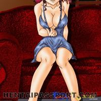 Tied petite hentai girl getting small beaver toyed