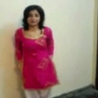 Cute Punjabi girl looking very hot in pink dress.