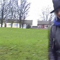 British girl Chaos pissing in a park