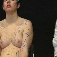 Slavegirl gets burned with hot candle wax