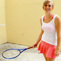 Check out this super cute teen playing tennis on the wall agree to get fucked and cumfaced between sets in these hot outdoor rea