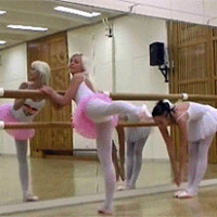 Lesbian ballerinas fucking each others wet pussy