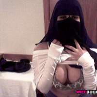 Real arab amateur wives and MILFs