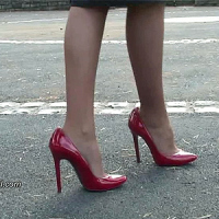 A pretty lady who wears high heels is such a lovely sight. As Claire sets you're pulse racing your breathing is shortened and your blood pressure is raised, as you stiffen for the ultimate feeling of her sexy heels