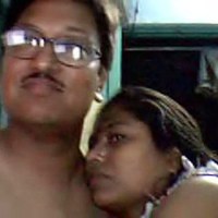 Horny bengali couple are enjoying themselves on the webcam. She suddenly gets bold and undresses - giving her boobs in his mouth to suck.
