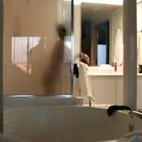 my punjabi wife having shower