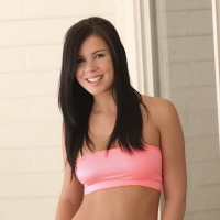 Perving on pretty young things like Destiny Moody in tube tops and short shorts is a rite of Spring!